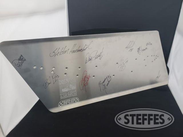 Autographed nose wing panel (2014)